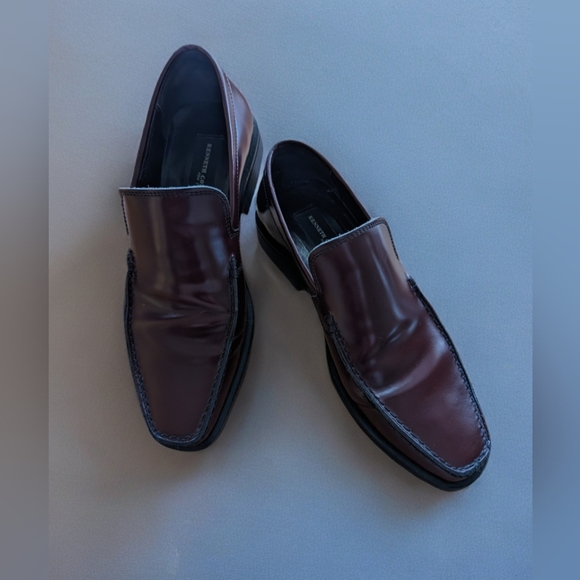 Men's KENNETH COLE Cordovan Loafers Size 7 1/2 - Picture 6 of 8
